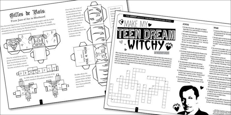 Illustration for article titled The Occult Activity Book Is Back With More Witchy, Creative Fun